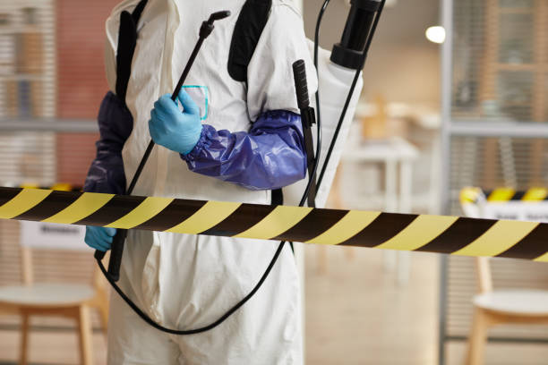 Professional Blood Cleanup technician working in Bath, NH